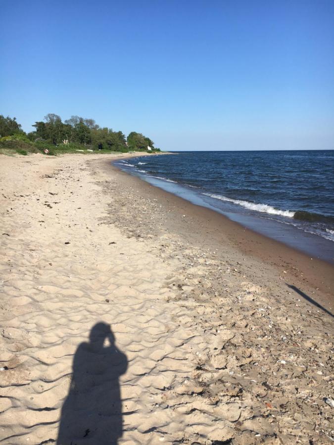 Stuga Naera Havet Ystad Buitenkant foto